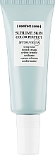 Protective Face Cream - Comfort Zone Sublime Skin Color Perfect SPF50 — photo N1