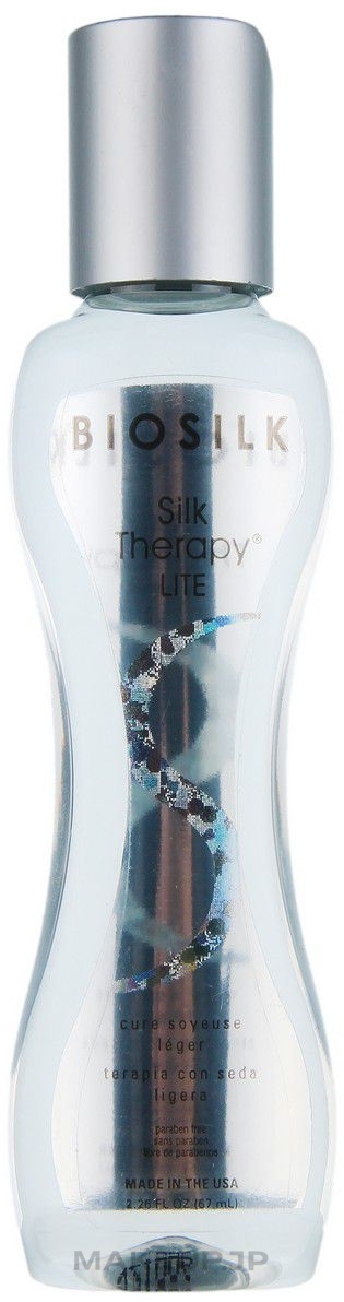 Leave-In Hair Liquid Silk - BioSilk Silk Therapy Lite Silk Treatment — photo 67 ml