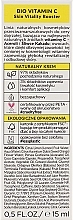 Brightening Eye Cream - Bielenda Bio Vitamin C — photo N5