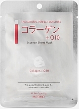 Fragrances, Perfumes, Cosmetics Collagen + Q10 Sheet Mask - Mitomo Collagen + Q10 Essence Sheet Mask