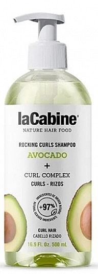 Shampoo for Curly Hair - La Cabine Nature Hair Food Rocking Curls Shampoo — photo N1