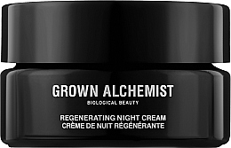 Night Face Cream - Grown Alchemist Regenerating Night Cream Neuro Peptide Violet — photo N1