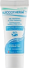 Fragrances, Perfumes, Cosmetics Organic Oral Care Thermal Water Gel "Sensitive Gums", fluoride-free - Buccotherm (mini)