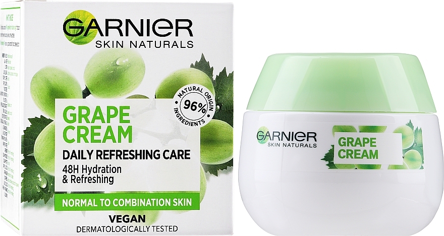 Anti-Aging Basic Care Day Cream for Normal & Combination Skin - Garnier Skin Naturals — photo N2