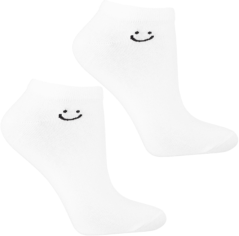 Women Short Socks CSD240-088, white - Moraj — photo N1