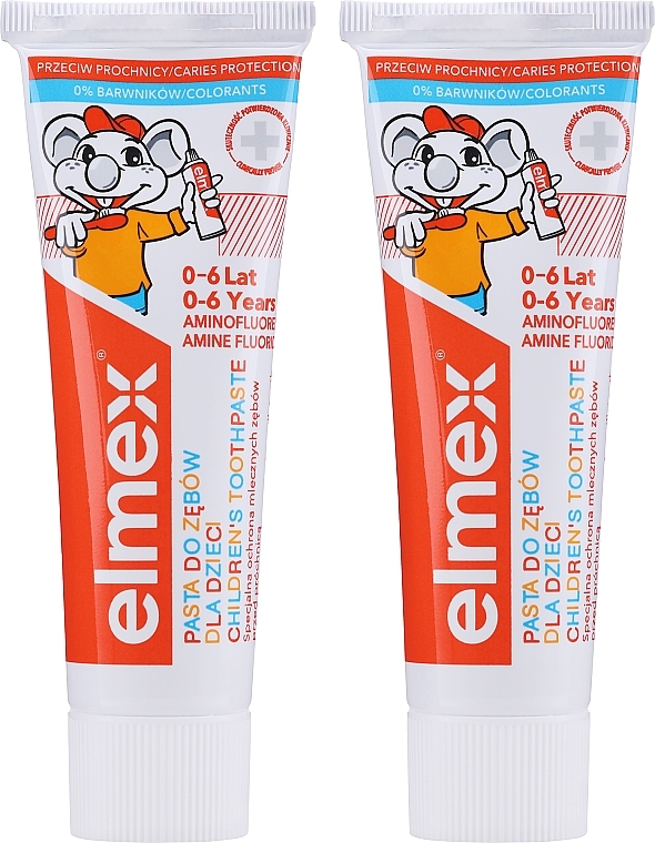 Set (0-6 years) - Elmex (tooth/paste/50ml*2) — photo N1