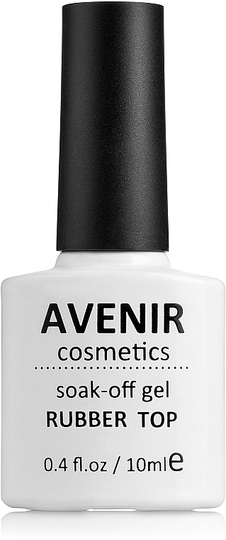 Rubber Top Coat - Avenir Cosmetics Soak-off Rubber Top — photo N1