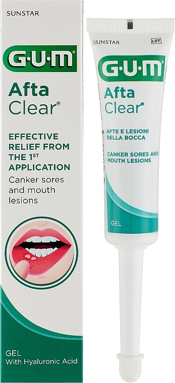 Soothing Oral Gel - G.U.M Afta Clear Oral Soothing Gel — photo N2