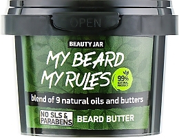 Fragrances, Perfumes, Cosmetics Beard Oil - Beauty Jar My Beard My Rules Beard Butter