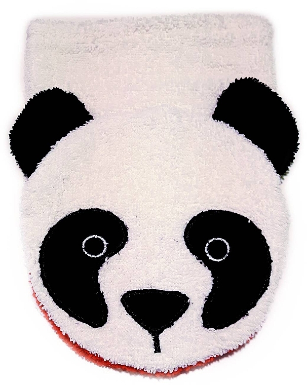 Kids Puppet Bath Sponge 'Panda Patrick', small - Fuernis Wash Glove — photo N3