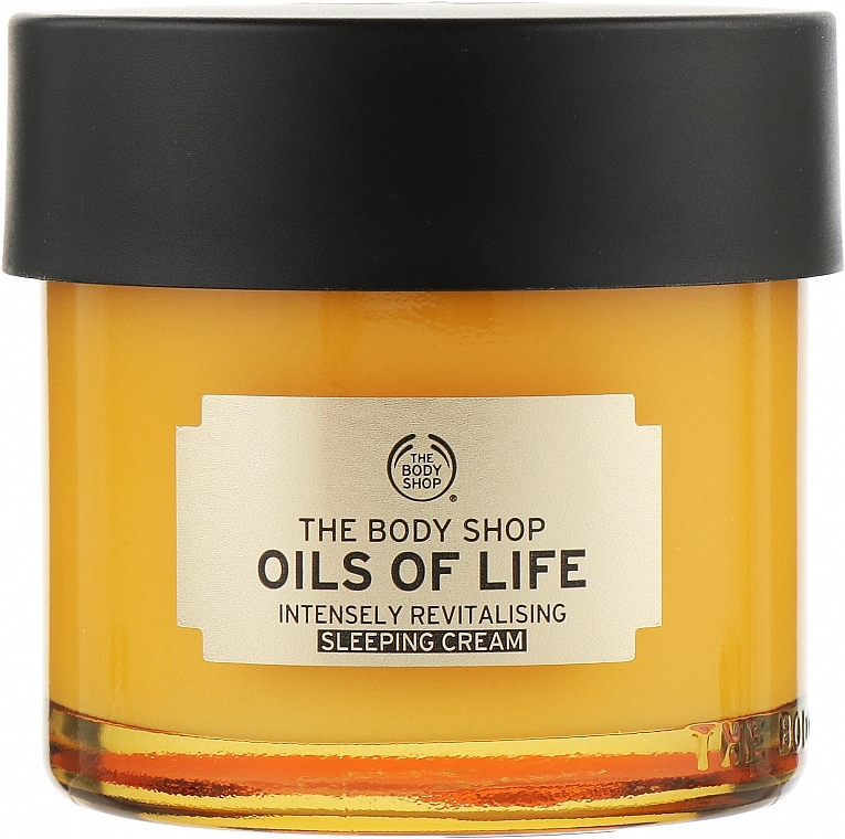 Revitalizing Night Cream - The Body Shop Oils of Life Sleeping Cream — photo N1