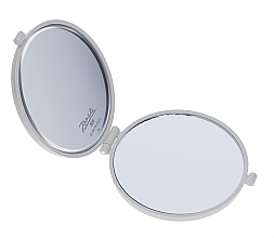 Fragrances, Perfumes, Cosmetics Pocket Mirror 94448, D 73 mm, gray - Janeke Round Mirror Gray