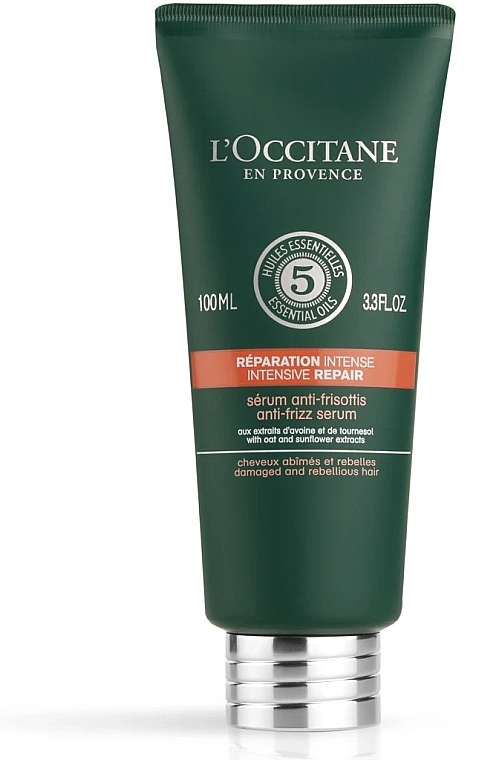 Hair Serum - L'Occitane Aromachologie Anti-Frizz Serum — photo N8