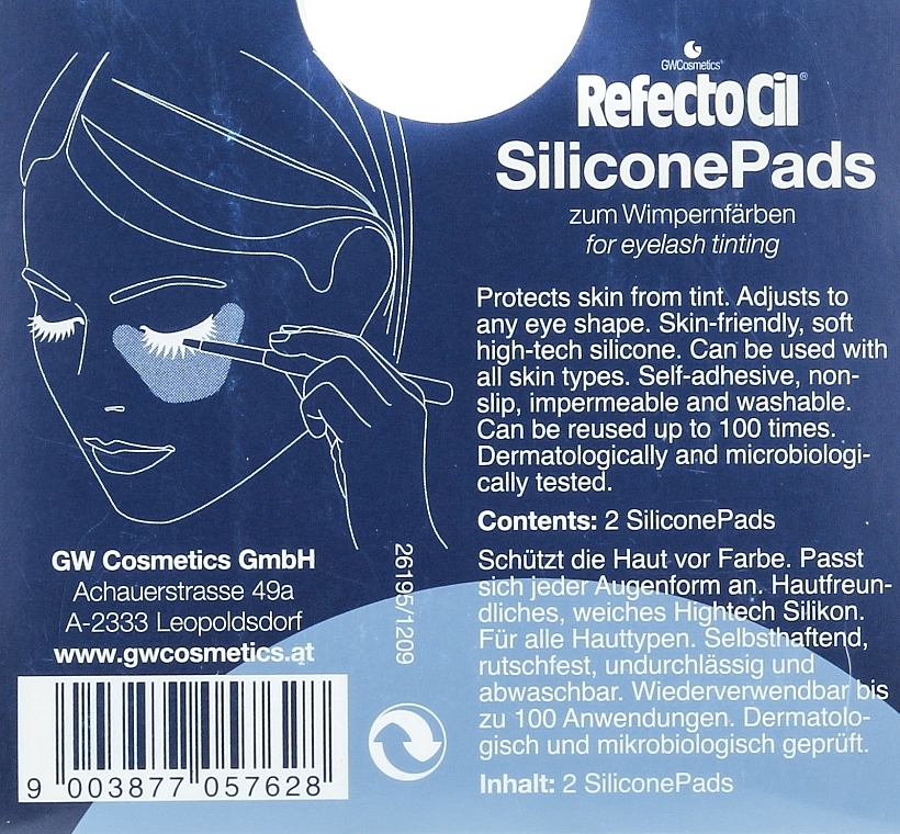 Silicone Eye Pads - RefectoCil Silicone Pads — photo N3