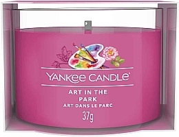 Fragrances, Perfumes, Cosmetics Mini Scented Candle in Glass - Yankee Candle Art In The Park Mini