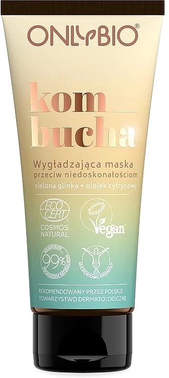 Smoothing Face Mask against Imperfections - Only Bio Kombucha Smoothing Face Mask — photo N1