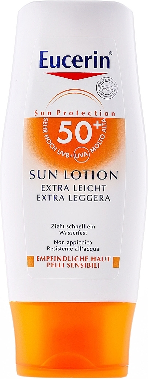 Extra Light Body Lotion SPF50 - Eucerin Sun Protection Lotion Extra Light SPF50 — photo N2