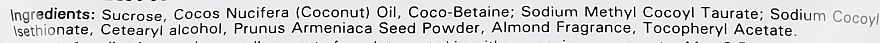 Natural Sugar Body Scrub "Almond & Plum" - Enjoy & Joy Enjoy Eco Body Scrub Almonds With Cream — photo N3