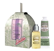 Fragrances, Perfumes, Cosmetics Set - L'Occitane Almond Set (sh/oil/35ml + h/cr/30ml)