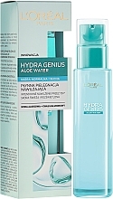 Fragrances, Perfumes, Cosmetics Face Aqua Fluid for Normal and Dry Skin - L'Oreal Paris Hydra Genius Aloe Water 