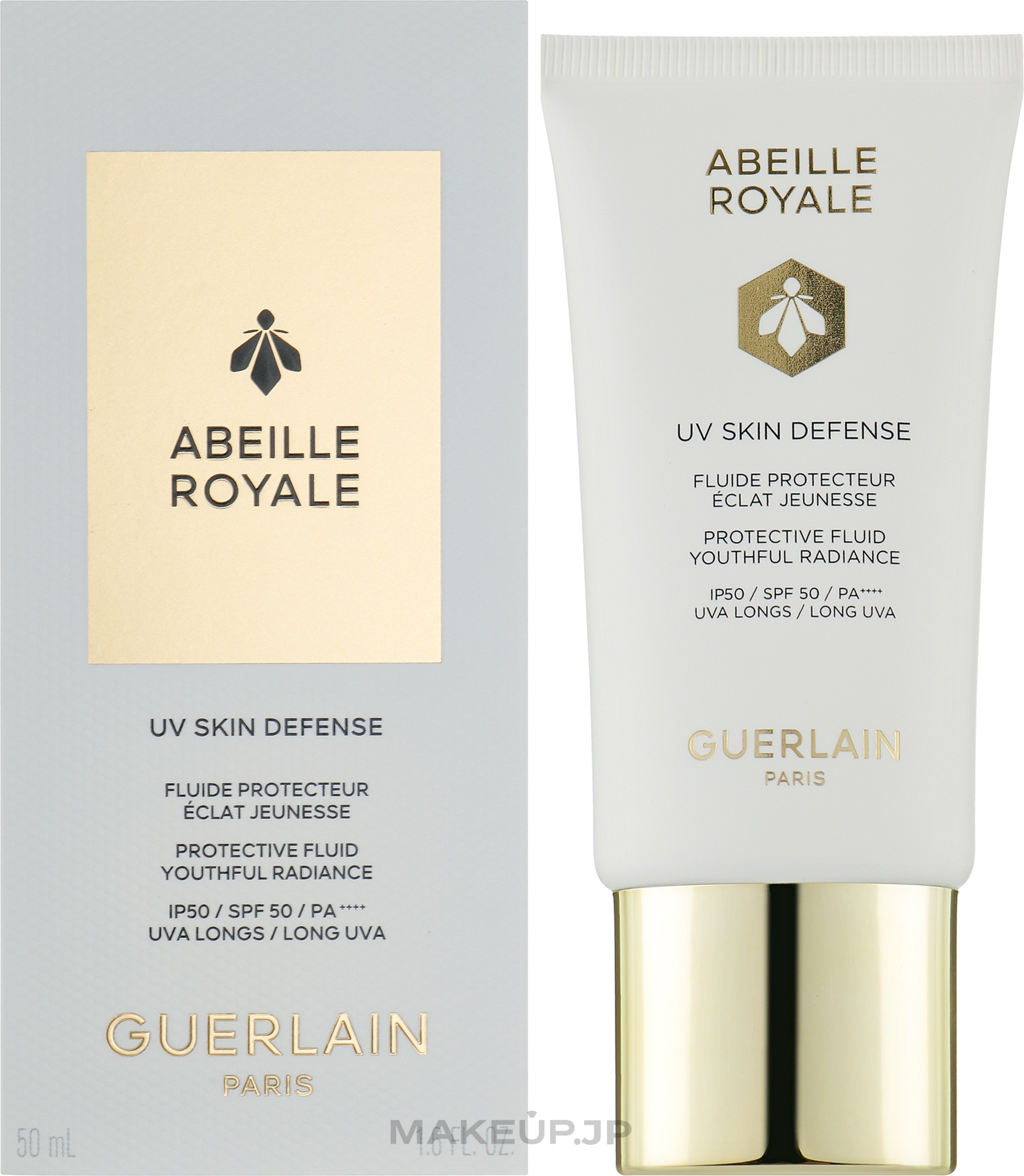 Sunscreen Fluid - Guerlain Abeille Royale UV Skin Defense Protective Fluid SPF50 — photo 50 ml
