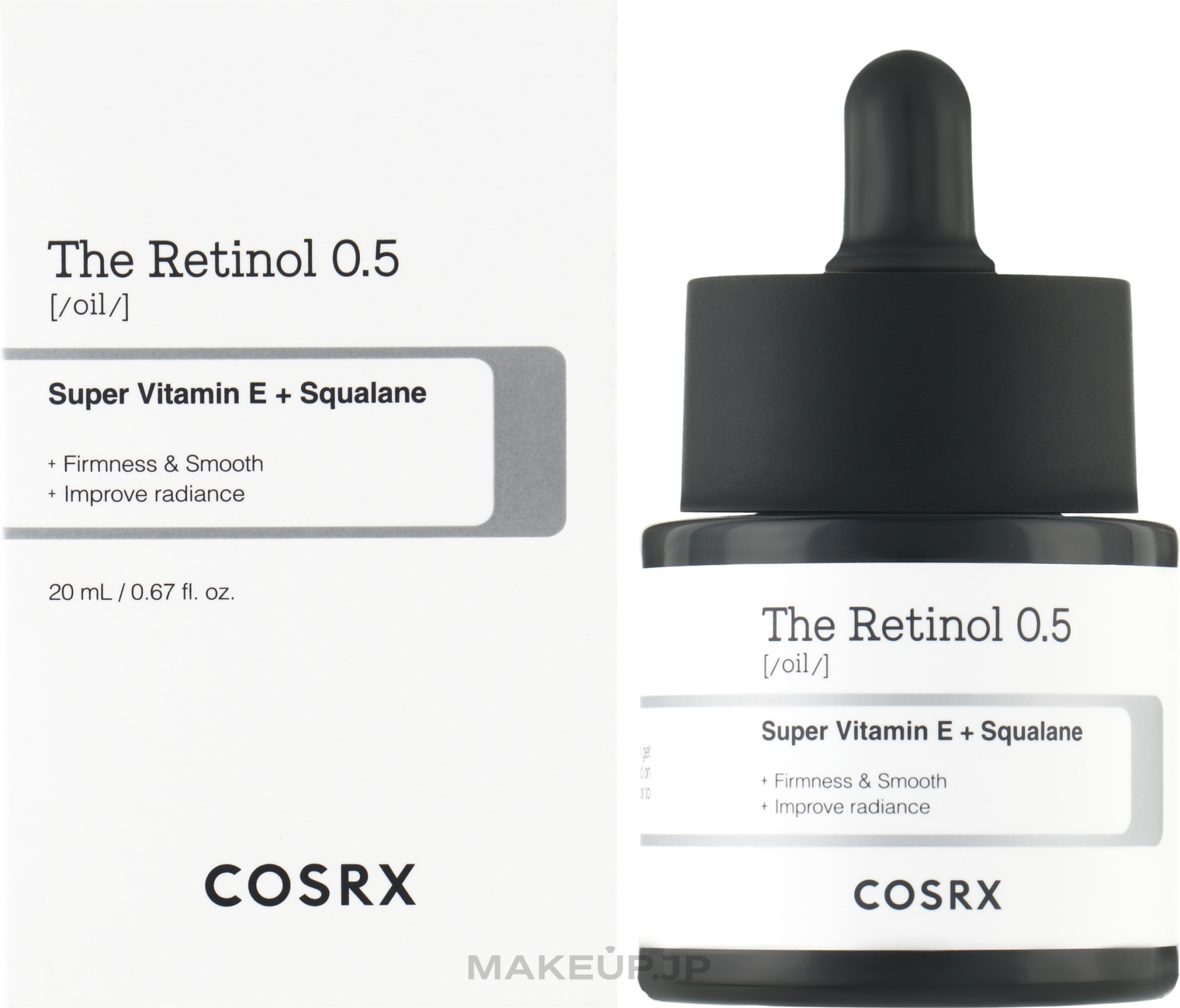 Retinol Face Oil 0.5% - Cosrx The Retinol 0.5 Super Vitamin E + Squalane — photo 20 ml