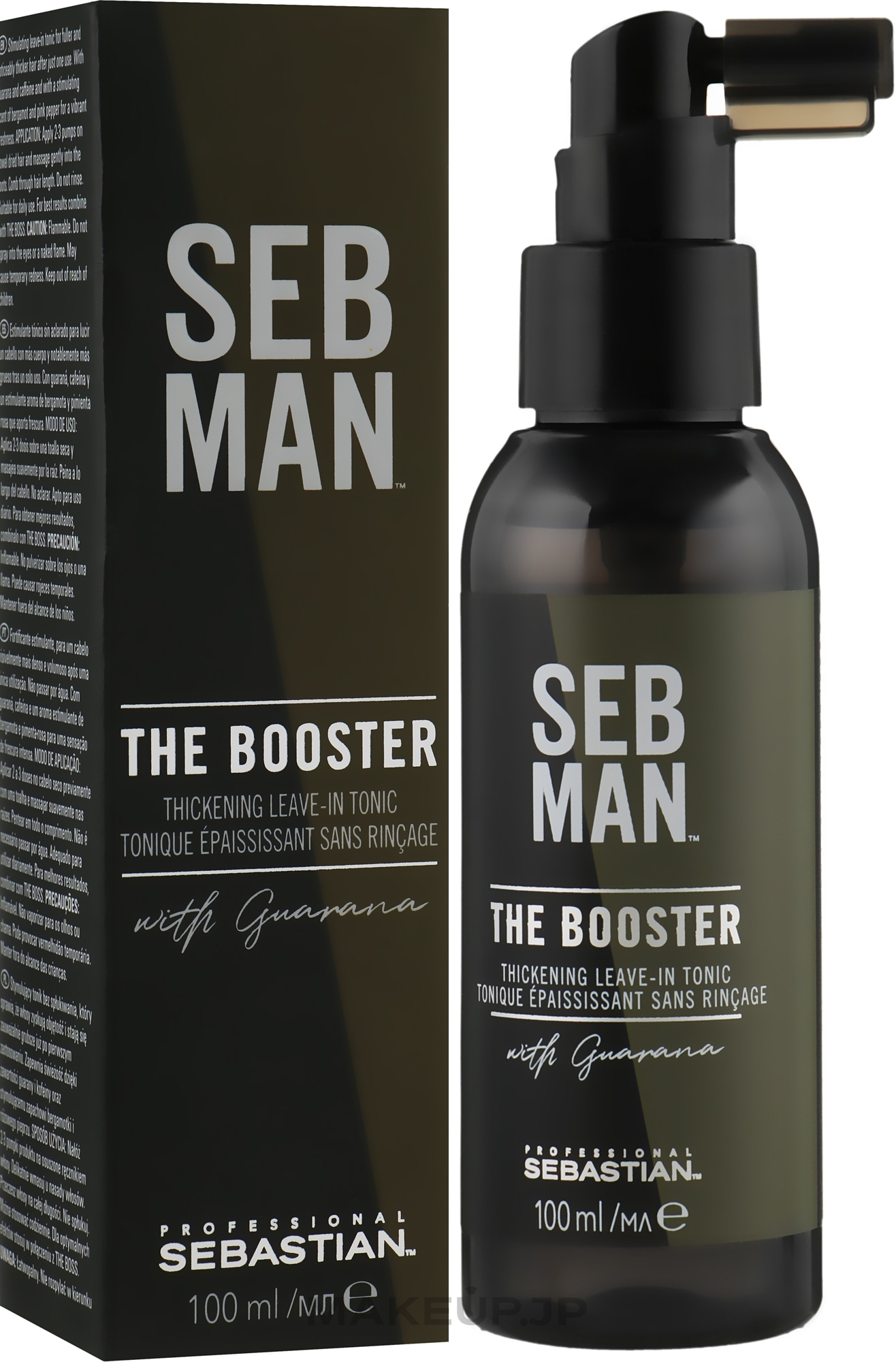 Leave-In Thickening Tonic - Sebastian Professional Seb Man The Booster Tonic — photo 100 ml