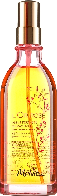 Body Butter - Melvita L'Or Rose Huile Fermete — photo N2