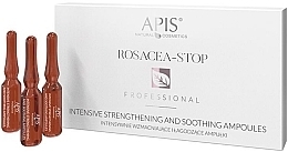 Intensive Firming & Soothing Ampoules - APIS Professional Rosacea-Stop Intensive Strengthening And Soothing Ampoules — photo N2