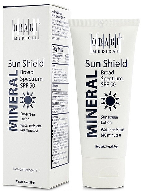 Mineral Sunscreen Cream - Obagi Medical Sun Shield Mineral Broad Spectrum SPF 50 — photo N1