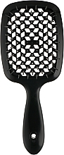 Fragrances, Perfumes, Cosmetics Hairbrush, black - Avenir Cosmetics Quick Dry