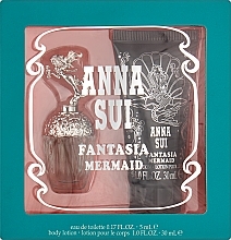 Anna Sui Fantasia Mermaid - Set (edt/5 ml + b/lot/30 ml) — photo N1