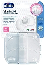 Nipple Pads, M-L - Chicco SkintoSkin Nipple Shields M/L — photo N1