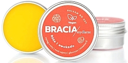 Rose & Avocado Natural Lip Balm - Bracia Mydlarze Rose & Avocado Lip Balm — photo N2