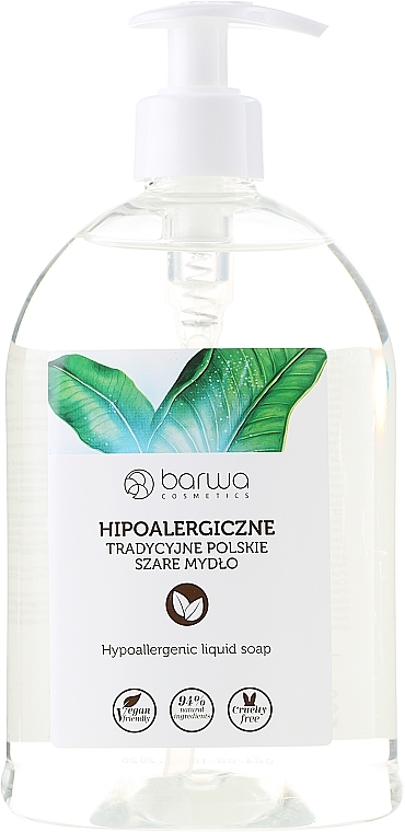 Hypoallergenic Liquid Soap - Barwa Hypoallergenic Polish Liquid Soap — photo N1