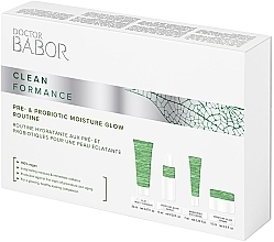 Fragrances, Perfumes, Cosmetics Set, 4 products - Babor Babor Doctor Babor Clean Pre-& Probiotic Moisture Glow Routine Set