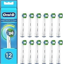 Fragrances, Perfumes, Cosmetics Electric Toothbrush Heads, 12 pcs. - Oral-B Precision Clean Toothbrush Heads CleanMaximiser