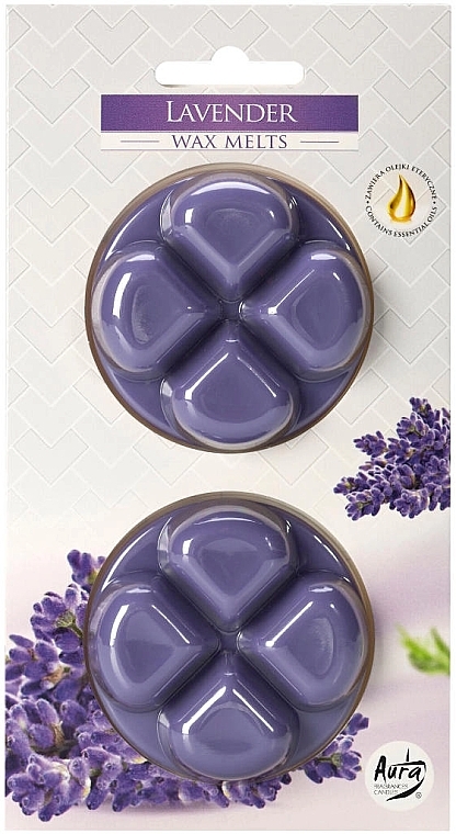 Aromatic Lavender Wax - Bispol Aura Wax Melts Lavender — photo N1