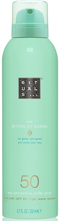 Sunscreen Body Spray - Rituals The Ritual of Karma Sun Protection Milky Spray 50 — photo N1
