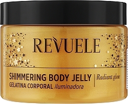 Shimmering Gold Body Jelly - Revuele Shimmering Body Jelly Gold — photo N1