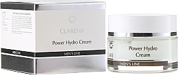 Fragrances, Perfumes, Cosmetics Moisturizing Men Cream - Clarena Men’s Line Power Hydro Cream