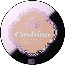 Foundation - L'Oreal Paris Nude Magique Cushion Foundation SPF29 — photo N1