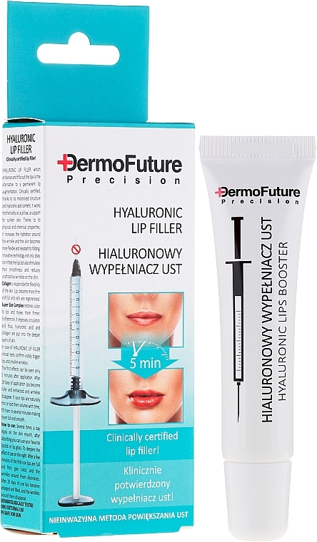 Hyaluronic Lip Filler - DermoFuture Precision Hyaluronic Lip — photo N3