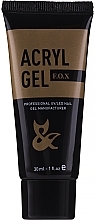 Fragrances, Perfumes, Cosmetics Nail Acryl Gel, 30 ml - F.O.X Acryl Gel (tube)