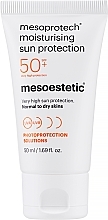 Moisturising Sun Cream SPF50+ - Mesoestetic Mesoprotech Moisturising Sun Protection — photo N1