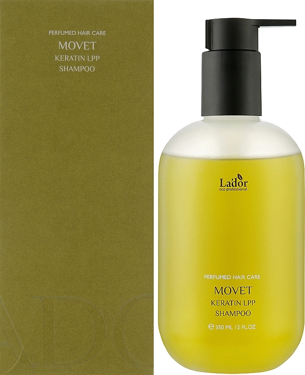 Perfumed Keratin Shampoo - La'dor Keratin LPP Shampoo Movet — photo N2