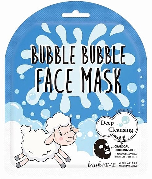 Deep Cleansing Face Mask - Look At Me Bubble Bubble Face Mask — photo N2