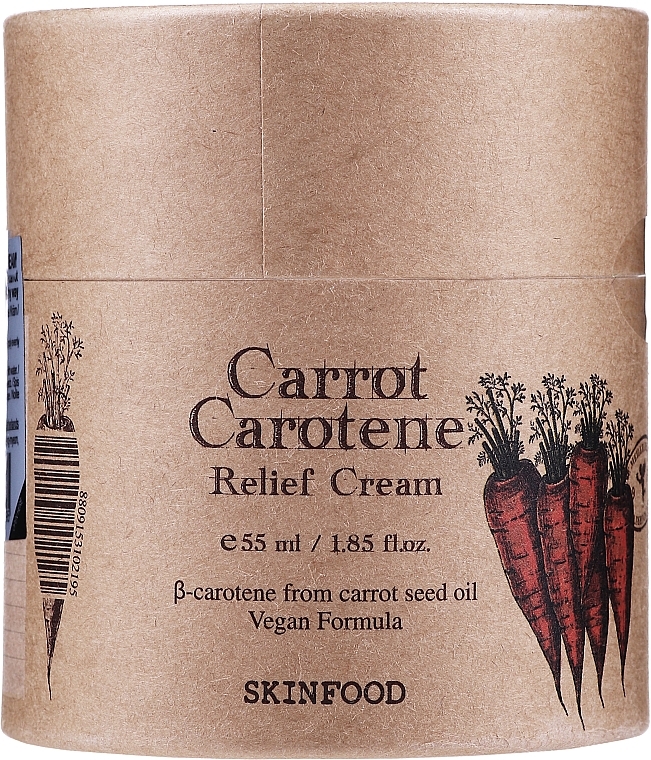 Carrot & Carotene Face Cream - Skinfood Carrot Carotene Relief Cream — photo N8