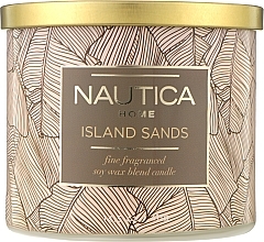 Fragrances, Perfumes, Cosmetics Scented Candle "Island Sands" - Nautica Island Sands Fine Fragranced Candle