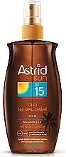 Fragrances, Perfumes, Cosmetics Sun Spray Oil SPF15 - Astrid Sun Suncare Spray Oil SPF15